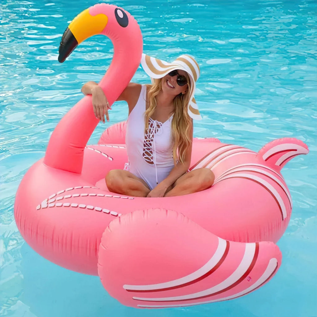 Inflatable Flamingos Pool Float B811