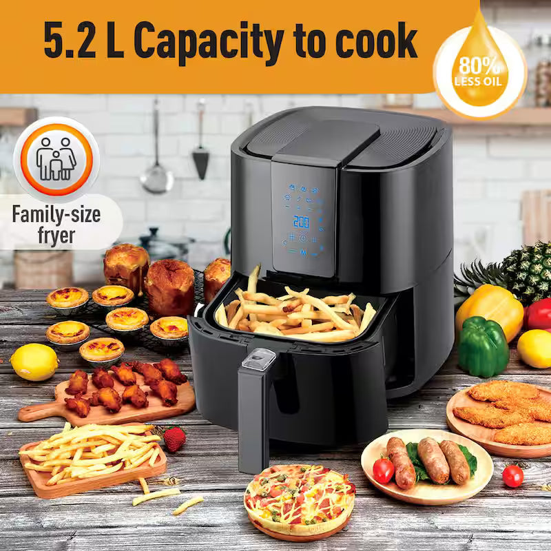 Black Digital Air Fryer G832800