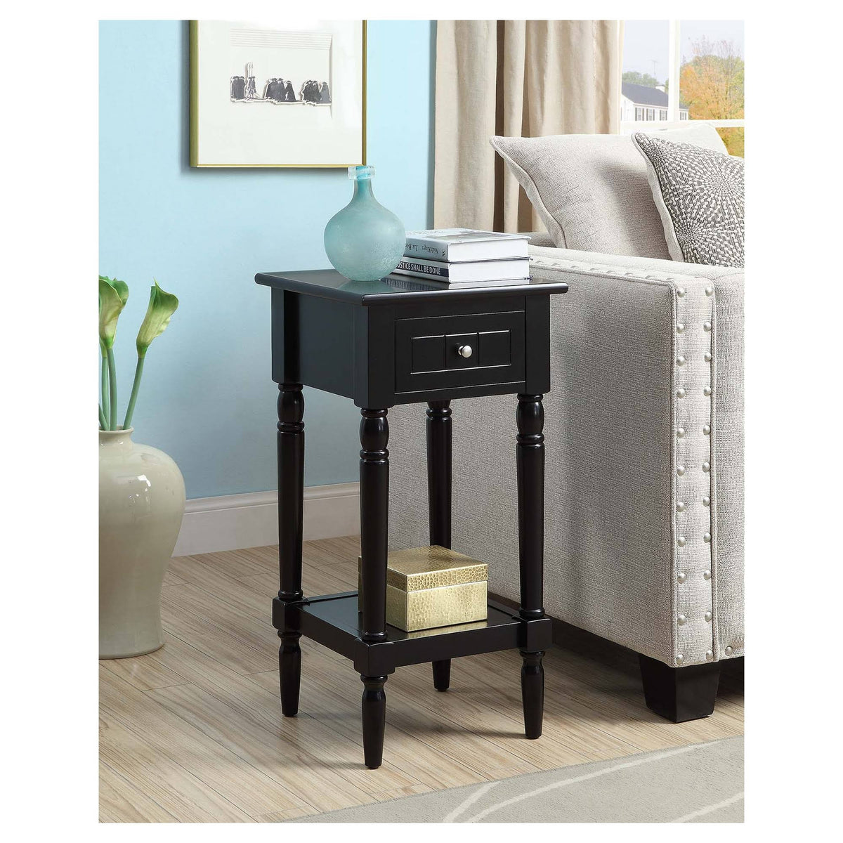 Black Accent Table C74691