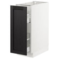 White Base Cabinet with Pull-Out Storage Z162415