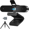 4K Webcam with Microphone, Auto Focus, USB, Pack of 2 W632