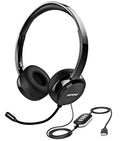 USB Headset with Microphone Noise Cancelling E622