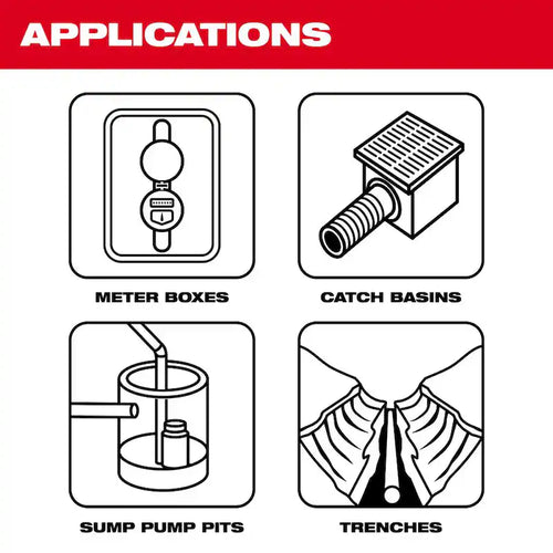 12-Volt Cordless Submersible Water Transfer Pump A365