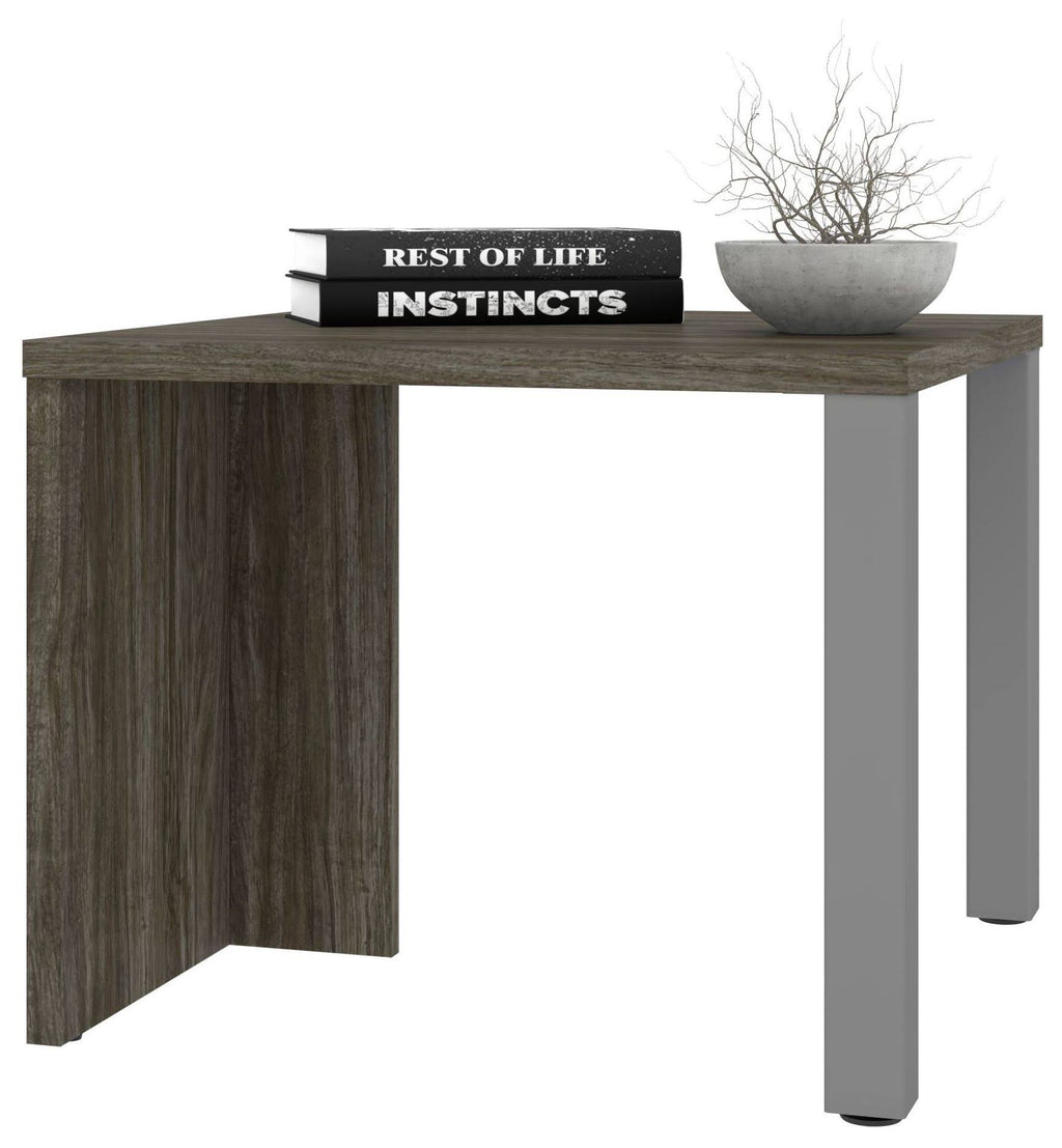 Walnut Grey End Table I125592