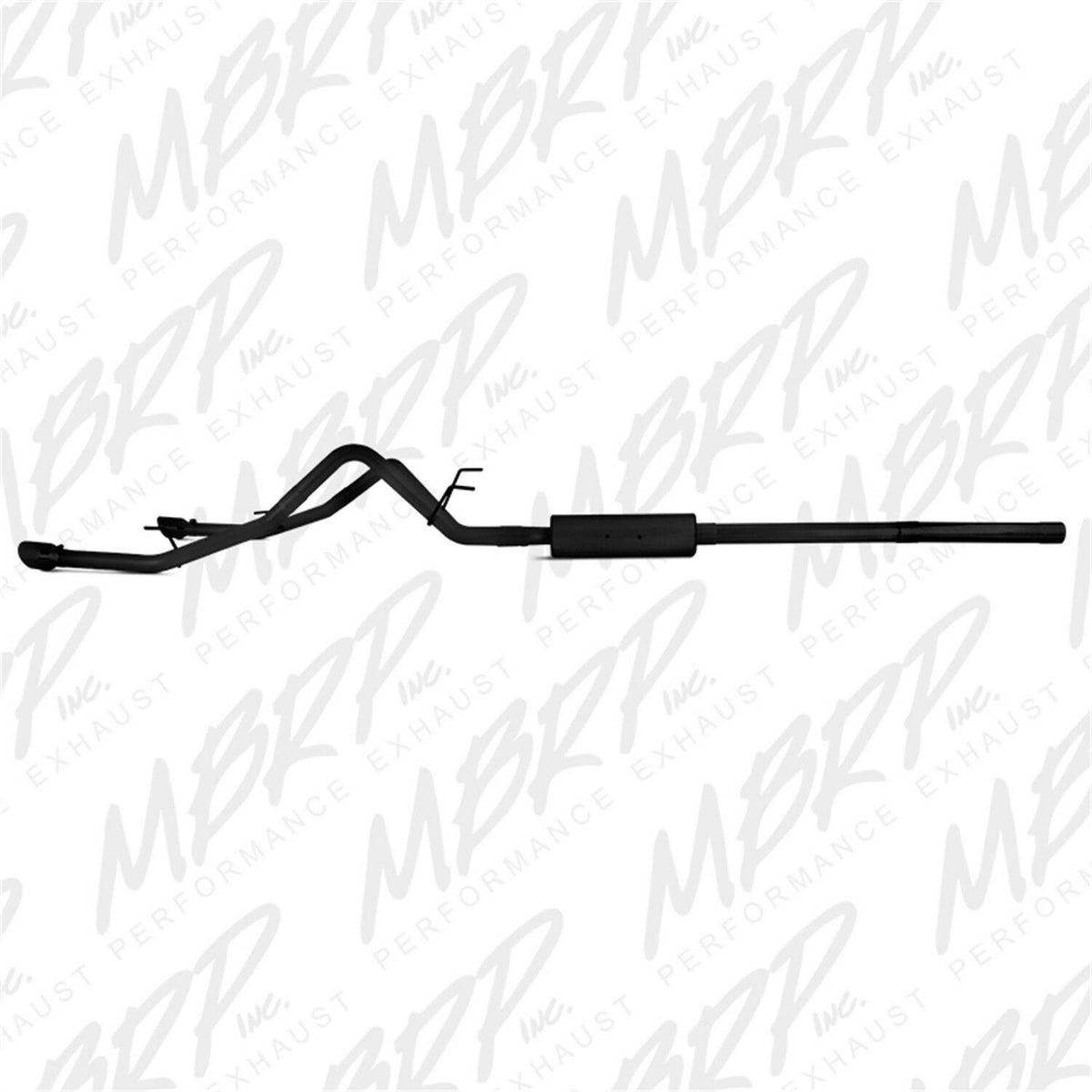 Black Cat-Back Exhaust System Q836838