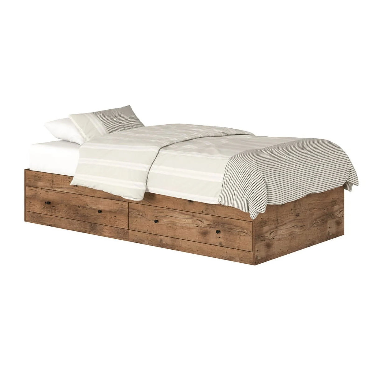 Vintage Oak Engineered Wood Bed M98746