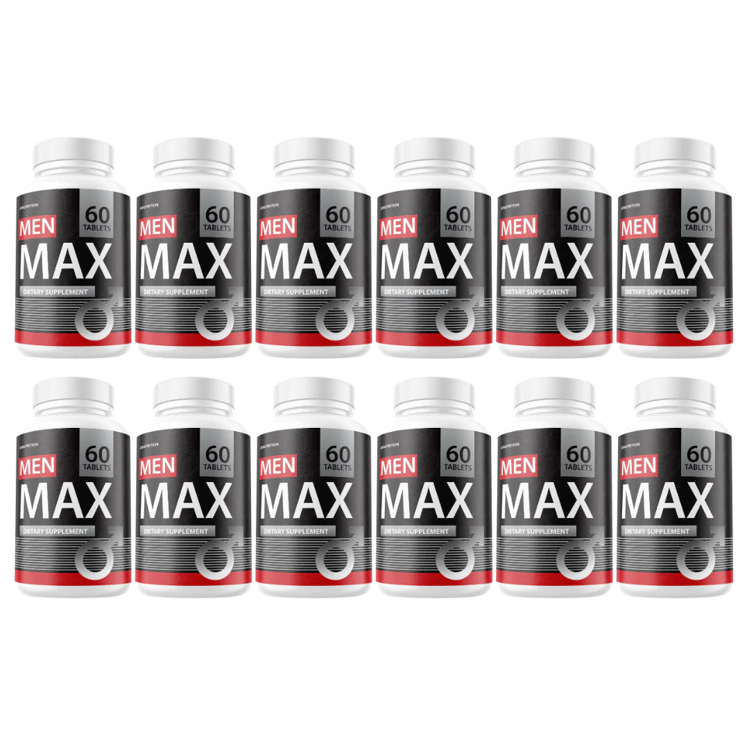 Men Max Enhancement Pills 12 Bottles Y142941