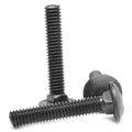 5/16-18 x 4 Coarse Thread Carriage Bolt Low Carbon Steel Black Oxide W730
