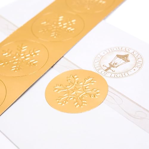 40 Cards with Envelopes and Foil Seals Christmas Cards L4070