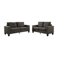 Gray Fabric 2-Piece Sofa Set H49417