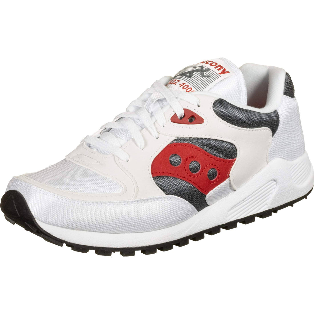 White Grey Red Saucony Jazz 4000 Sneakers W91013