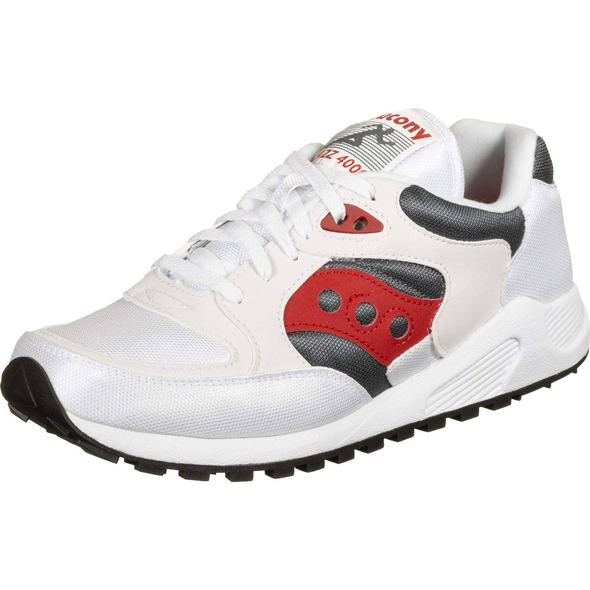 White Grey Red Saucony Jazz 4000 Sneakers W91013