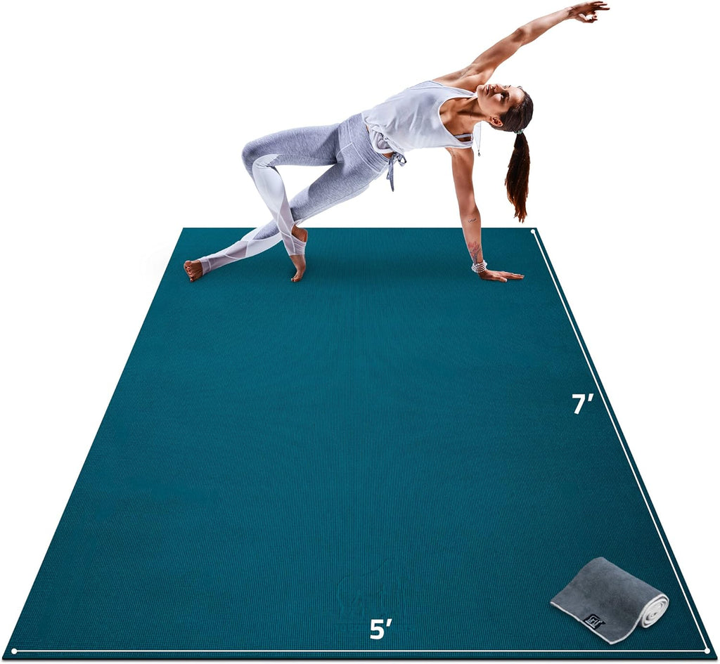 Large Extra Thick Non-Slip Exercise Mat Z977286