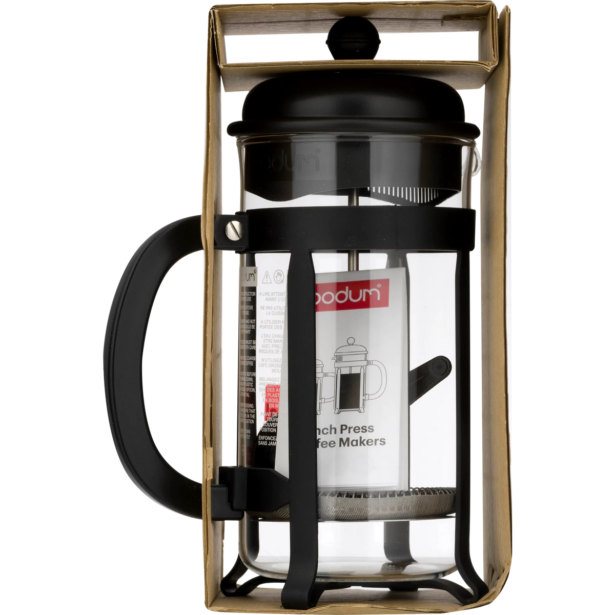 34 Ounce Black French Press Coffee Maker G619