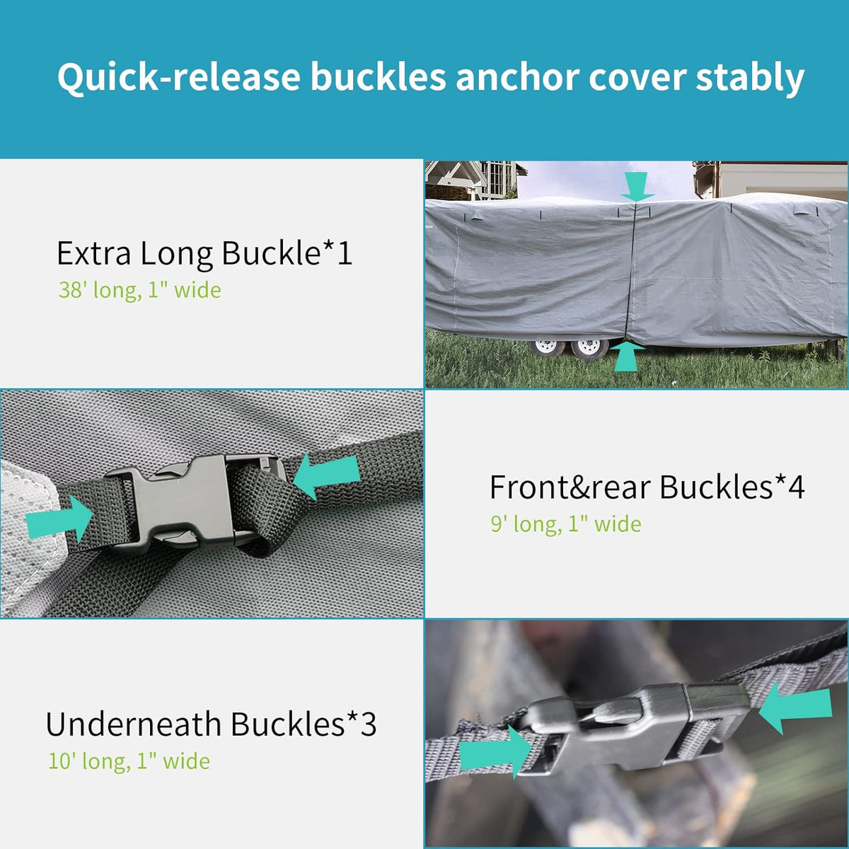 Travel Trailer Cover for 27'-30' Camper M447024