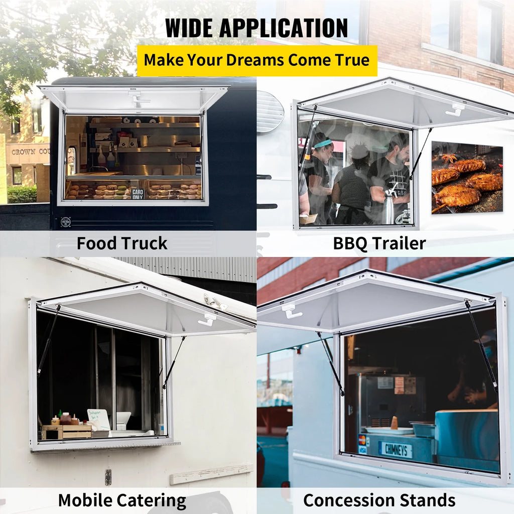 Concession Stand Window with Awning Cover K1617