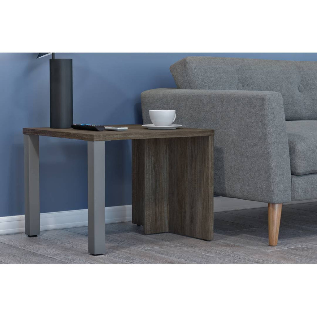 Walnut Grey End Table I125592