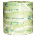 Green Heritage Bathroom Tissue, 2-Ply, 500 Sheets/Roll, 80 Rolls/Carton U233