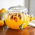 2.11 Gallon Clear Glass Beverage Dispenser with Stainless Steel Spigot B747