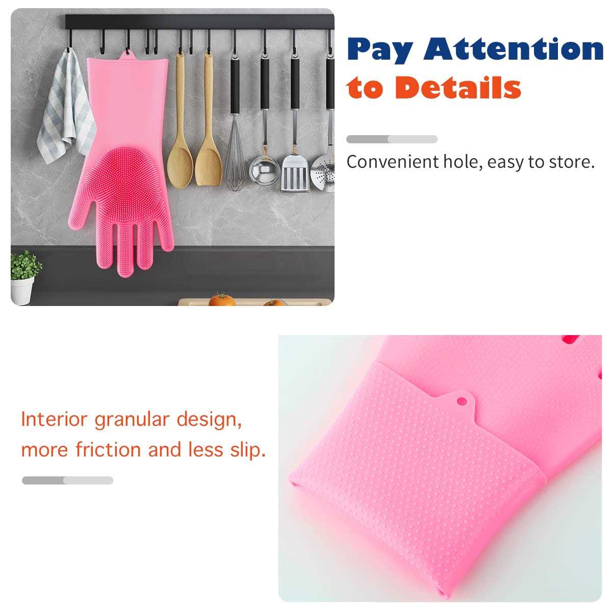 Pet Grooming Gloves D749834