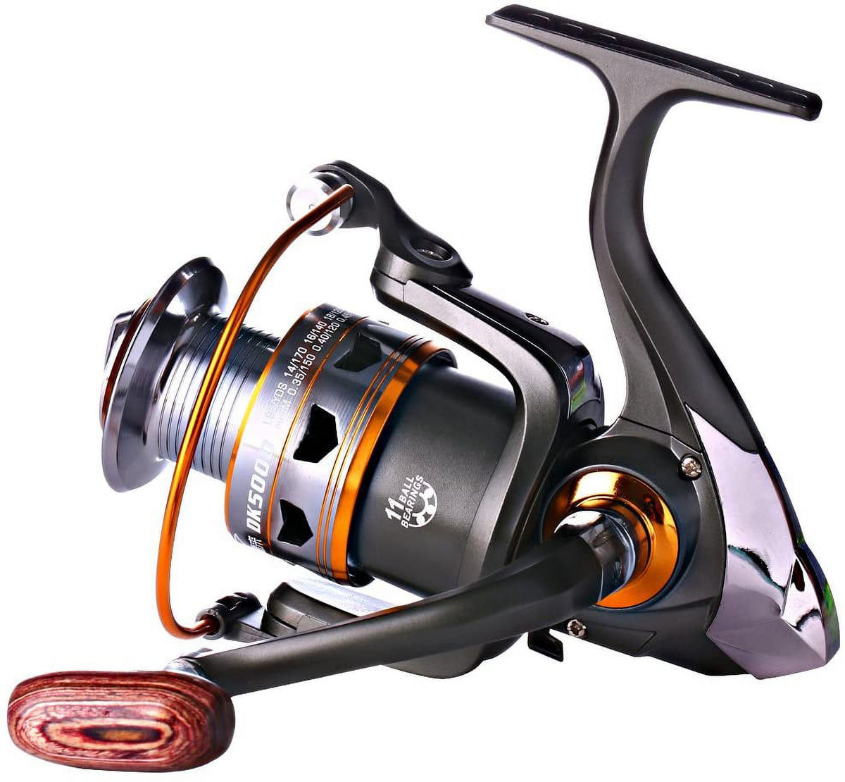 Spinning Fishing Reels with Metal Body 11BB Gear Ratio G937