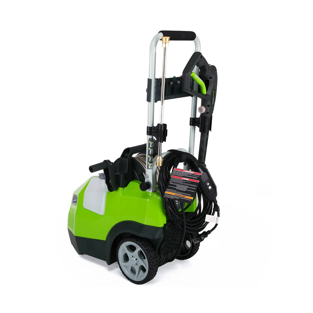 2000-PSI 13 Amp 1.2-GPM Corded Electric Pressure Washer with Hose Reel R996