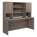 Engineered Wood Desk with Hutch J607573