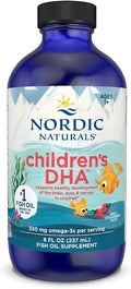 Children’s DHA Strawberry 8 oz 530 mg Omega-3 with EPA & DHA H283