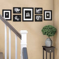 7 Piece Picture Frame Set Black M4545