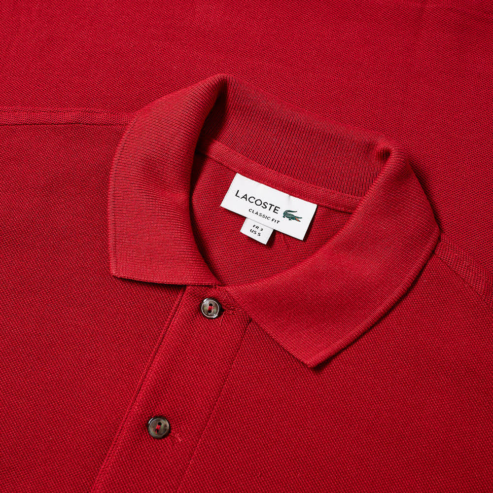 Long Sleeve Pique Polo J507