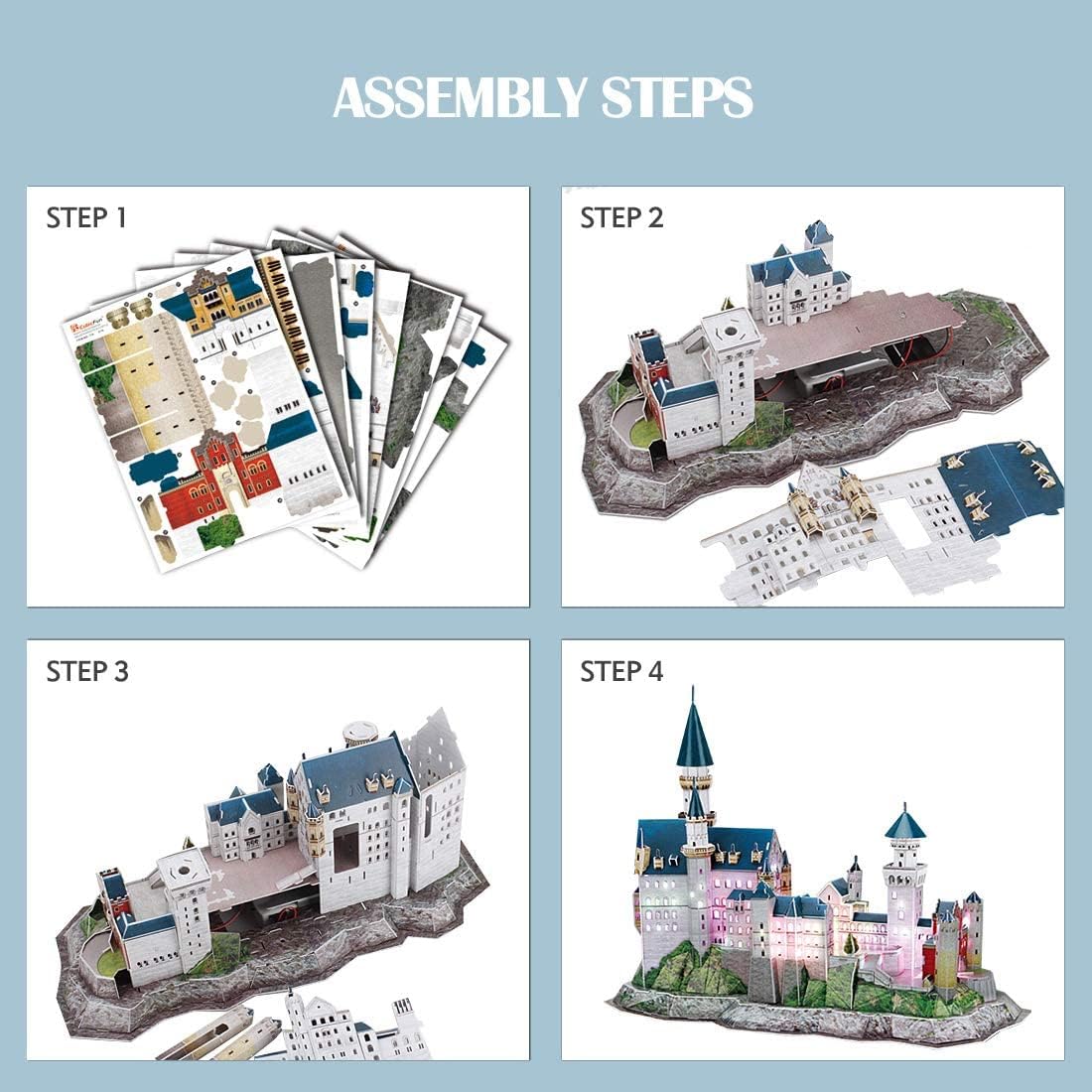 128 Pieces 3D Puzzle S99748