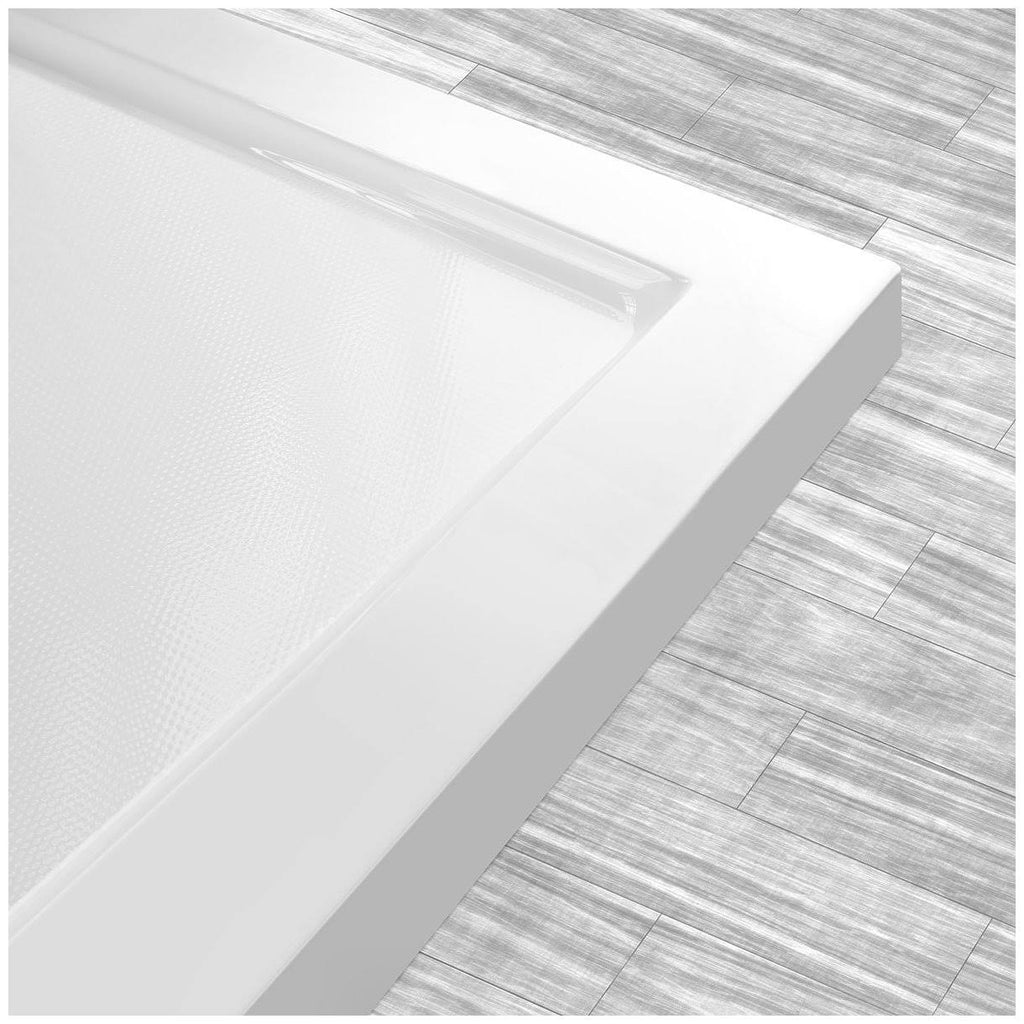 White 48 x 34 Threshold Shower Base Pan H61084