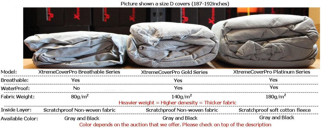 Black Car Cover for Jeep Renegade 2016~2017 U7571