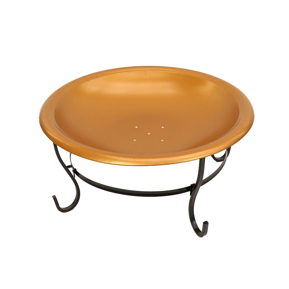 29" Copper Fire Pit with Stand and Screen Q2157