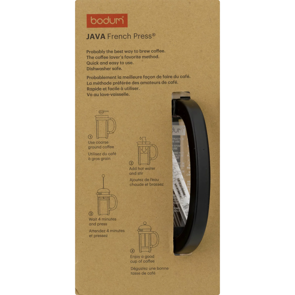34 Ounce Black French Press Coffee Maker G619