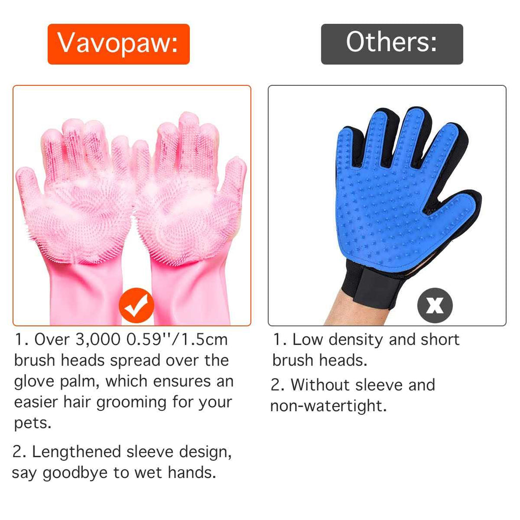 Pet Grooming Gloves D749834