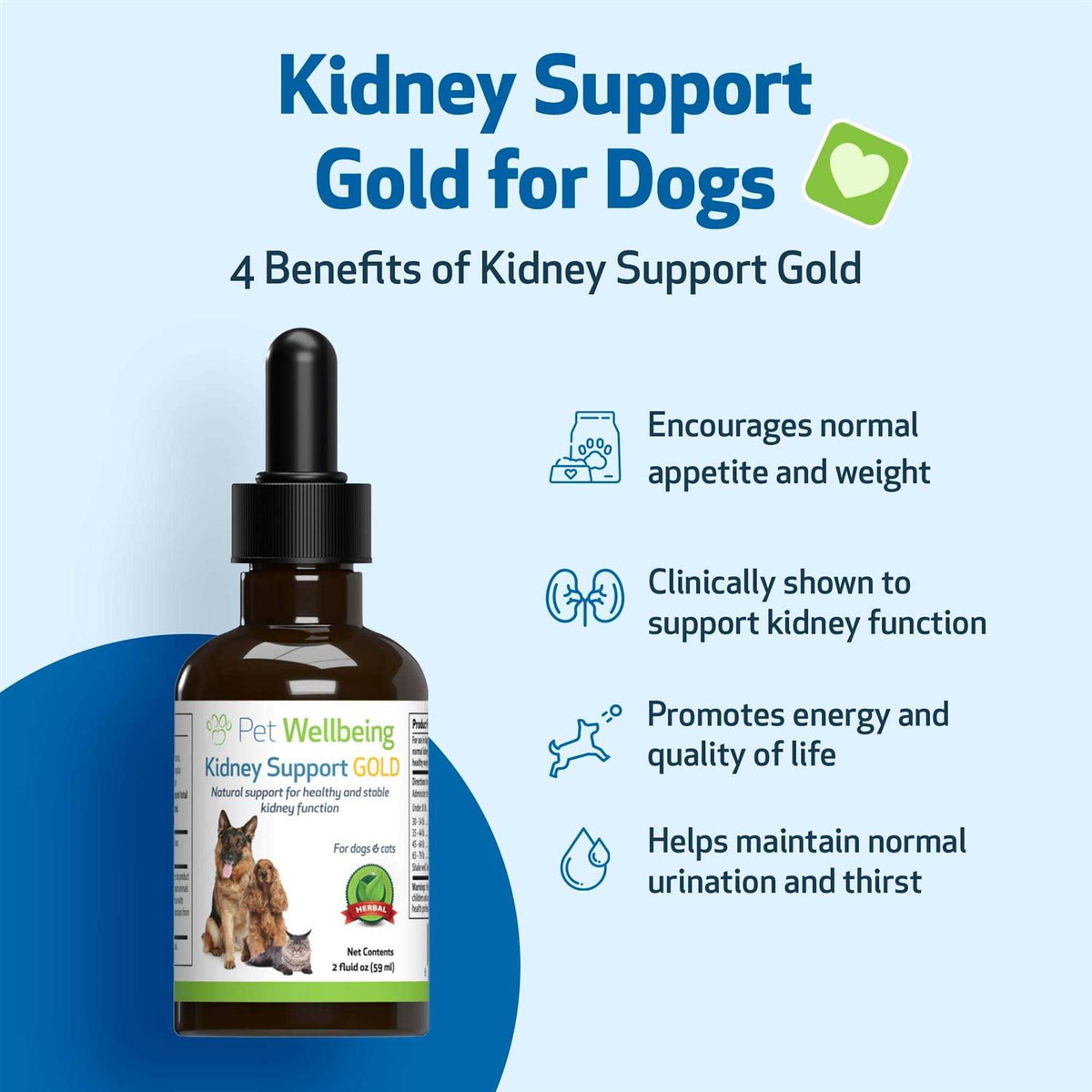 Kidney Support Gold for Dogs D148829