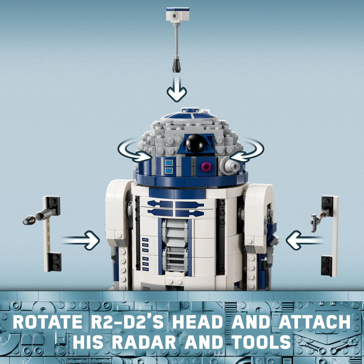 Star Wars R2-D2 Brick Built Droid Figure F455040