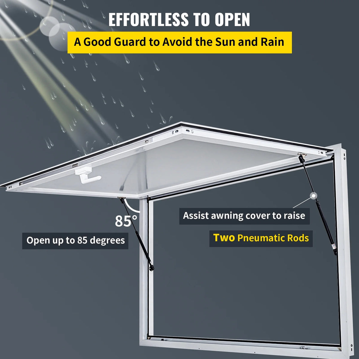 Concession Stand Window with Awning Cover K1617