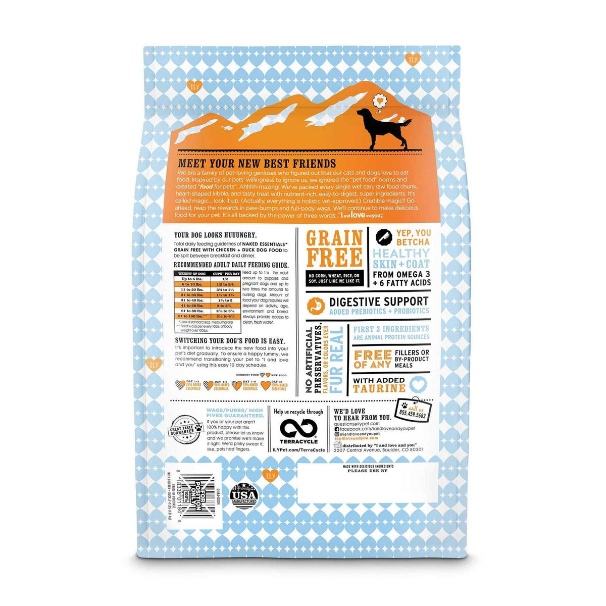 Dry Dog Food Chicken Duck P5220