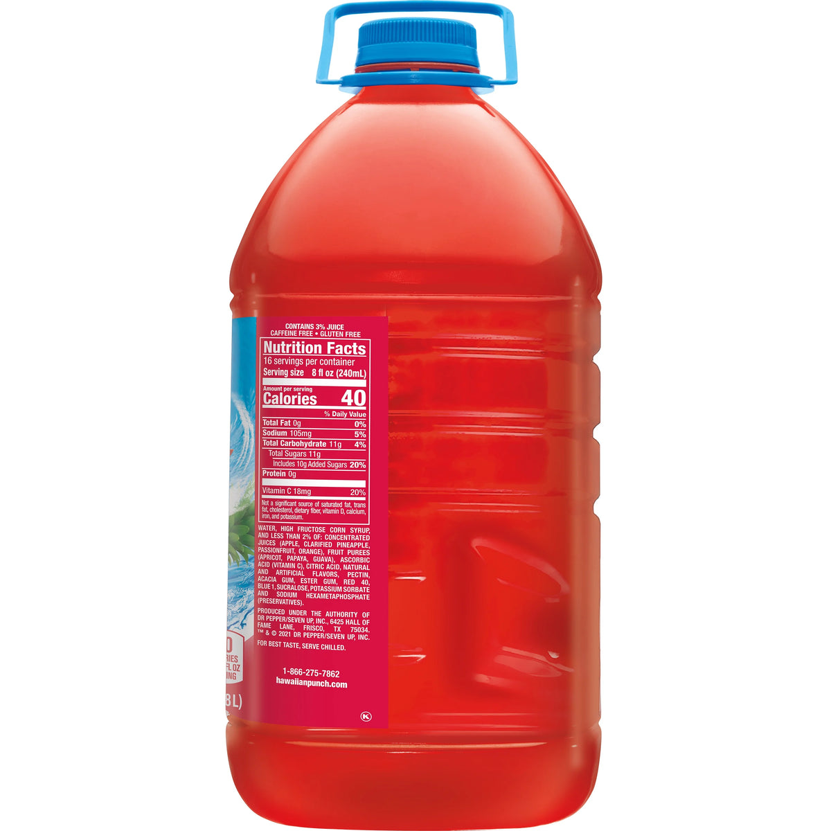 Fruit Juicy Red Juice Drink, 1 Gallon Bottle O908