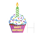 Jumbo Cupcake Yard Sign W47814