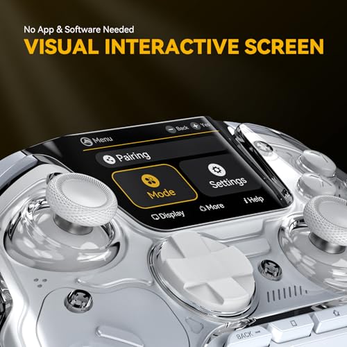 Black Wireless Gaming Controller with Charging Dock S513