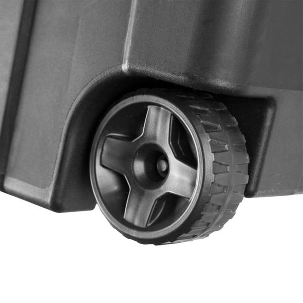Black 8 Pack 40 Gallon Wheeled Storage Tote T75620