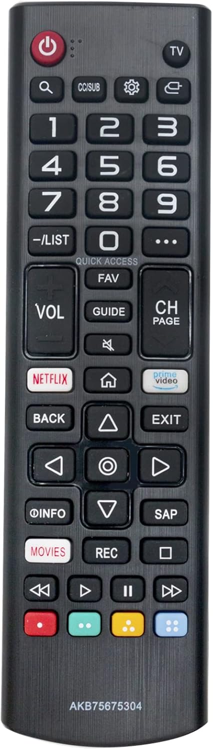 Replacement Remote Control for LG LED Smart TV Q2235