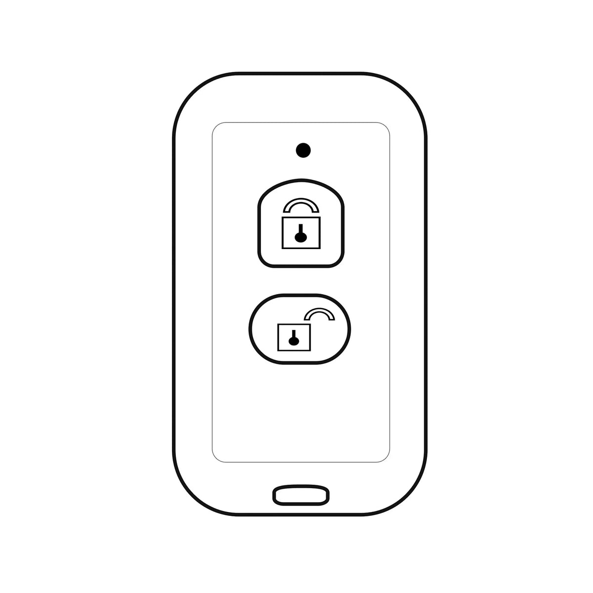 Satin Nickel Remote Deadbolt Q382548