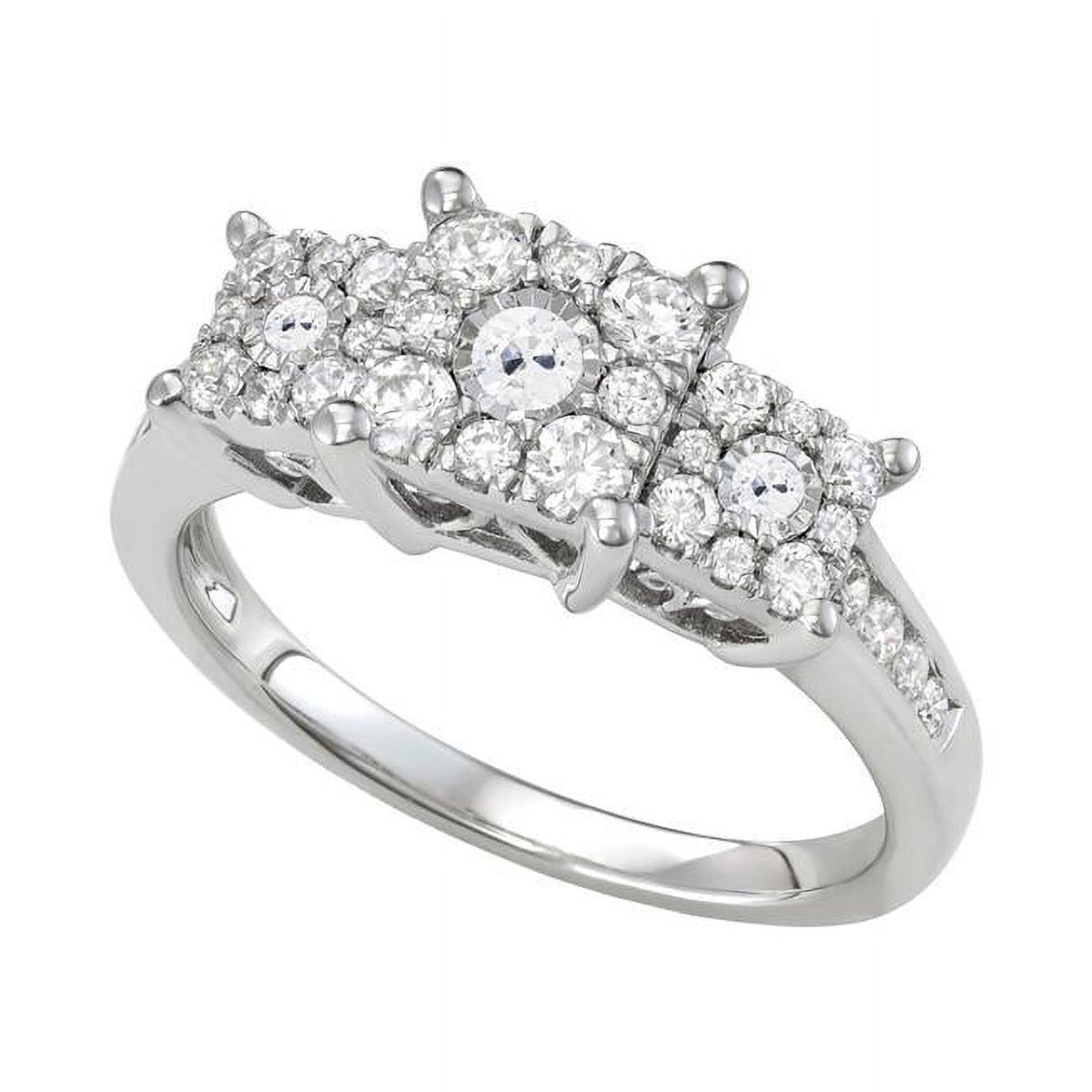 2.50 CT Halo Round Diamond Ring W9327