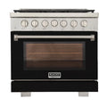 36 5.2 cu. ft. Natural Gas Range in Black R2541