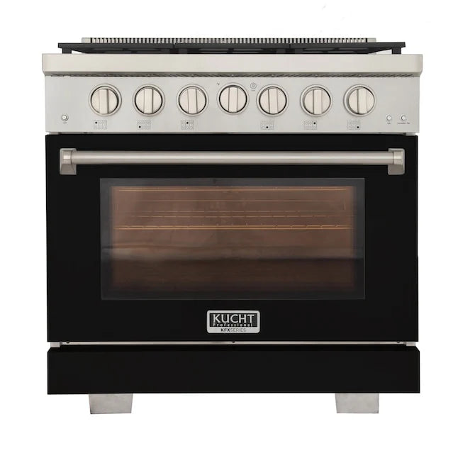 36 5.2 cu. ft. Natural Gas Range in Black R2541