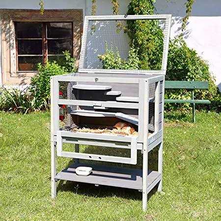 Large Hamster Cage with Metal Frame Pull Out Tray X5423